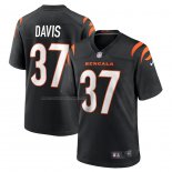 Camiseta NFL Game Cincinnati Bengals Jalen Davis Negro