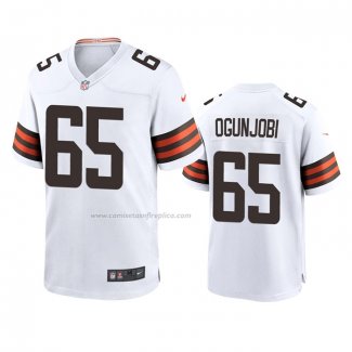 Camiseta NFL Game Cleveland Browns Larry Ogunjobi 2020 Blanco