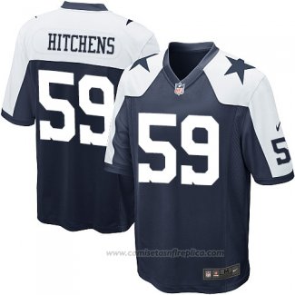 Camiseta NFL Game Dallas Cowboys Hitchens Azul Blanco