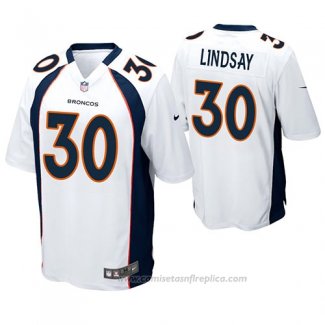 Camiseta NFL Game Denver Broncos Phillip Lindsay Blanco