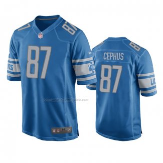 Camiseta NFL Game Detroit Lions Quintez Cephus Azul