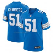 Camiseta NFL Game Detroit Lions Steele Chambers Azul