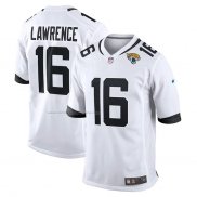 Camiseta NFL Game Jacksonville Jaguars Trevor Lawrence Blanco