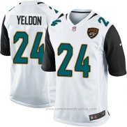 Camiseta NFL Game Jacksonville Jaguars Yeldon Blanco