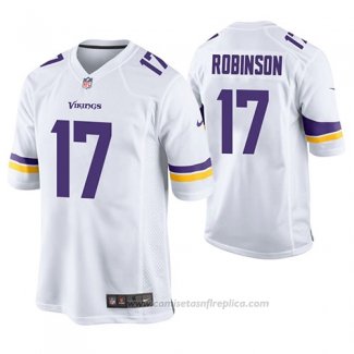 Camiseta NFL Game Minnesota Vikings Aldrick Robinson Blanco