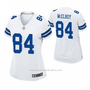 Camiseta NFL Game Mujer Dallas Cowboys Codey Mcelroy Blanco