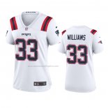 Camiseta NFL Game Mujer New England Patriots Joejuan Williams 2020 Blanco