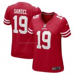 Camiseta NFL Game Mujer San Francisco 49ers Deebo Samuel Rojo