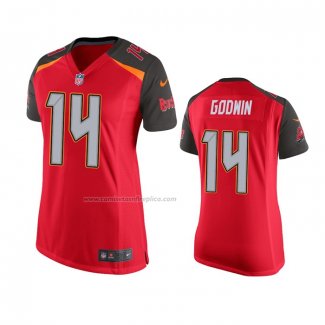 Camiseta NFL Game Mujer Tampa Bay Buccaneers Chris Godwin Rojo