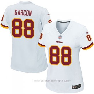 Camiseta NFL Game Mujer Washington Redskins Garcon Blanco