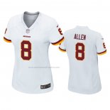 Camiseta NFL Game Mujer Washington Redskins Kyle Allen Blanco