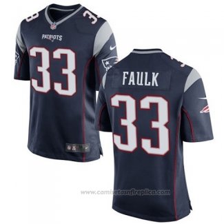 Camiseta NFL Game New England Patriots Faulk Azul