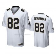 Camiseta NFL Game New Orleans Saints Adam Trautman Blanco