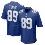 Camiseta NFL Game New York Giants Kadarius Toney 89 Azul