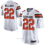 Camiseta NFL Game Nino Cleveland Browns Williams Blanco