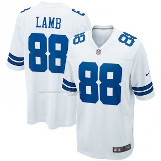 Camiseta NFL Game Nino Dallas Cowboys Ceedee Lamb Blanco