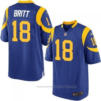 Camiseta NFL Game Nino Los Angeles Rams Britt Azul