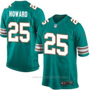 Camiseta NFL Game Nino Miami Dolphins Howard Verde Oscuro