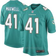 Camiseta NFL Game Nino Miami Dolphins Maxwell Verde