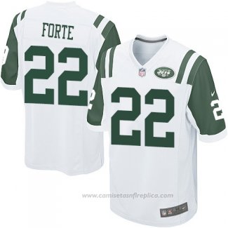 Camiseta NFL Game Nino New York Jets Forte Blanco