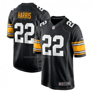 Camiseta NFL Game Pittsburgh Steelers Najee Harris Primera Negro