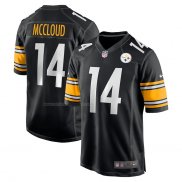 Camiseta NFL Game Pittsburgh Steelers Ray Ray Mccloud Negro