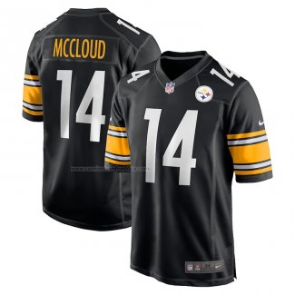 Camiseta NFL Game Pittsburgh Steelers Ray Ray Mccloud Negro