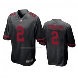 Camiseta NFL Game San Francisco 49ers Chris Thompson Negro