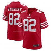 Camiseta NFL Game San Francisco 49ers Eric Saubert Rojo