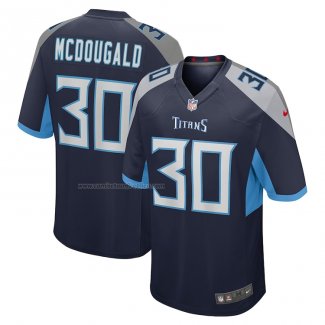 Camiseta NFL Game Tennessee Titans Bradley Mcdougald Azul