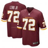 Camiseta NFL Game Washington Football Team Charles Leno Jr. Rojo