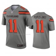 Camiseta NFL Legend Cleveland Browns Donovan Peoples Jones Inverted Gris