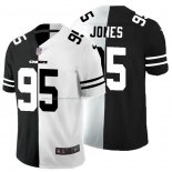 Camiseta NFL Limited Kansas City Chiefs Jones Black White Split