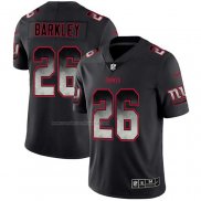 Camiseta NFL Limited New York Giants Barkley Smoke Fashion Negro