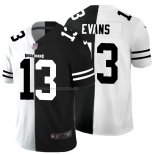 Camiseta NFL Limited Tampa Bay Buccaneers Evans White Black Split