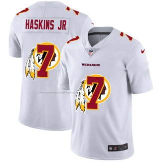 Camiseta NFL Limited Washington Redskins Haskins JR Logo Dual Overlap Blanco