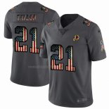 Camiseta NFL Limited Washington Redskins Taylor Retro Flag Negro