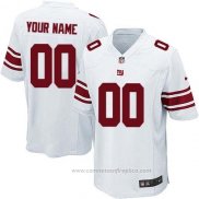 Camiseta NFL Nino New York Giants Personalizada Blanco