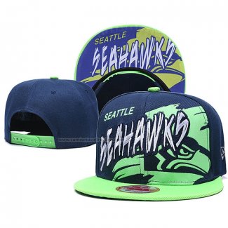 Gorra Seattle Seahawks 9FIFTY Snapback Azul Verde