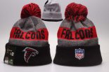 Gorro Atlanta Falcons Gris Negro Rojo