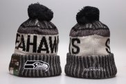 Gorro Seattle Seahawks Negro Marron