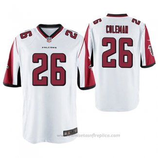 Camiseta NFL Game Atlanta Falcons Tevin Coleman Blanco