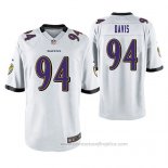 Camiseta NFL Game Baltimore Ravens Carl Davis Blanco