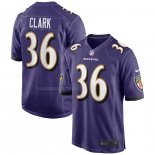 Camiseta NFL Game Baltimore Ravens Chuck Clark Violeta