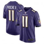 Camiseta NFL Game Baltimore Ravens James Proche Ii Violeta