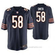 Camiseta NFL Game Chicago Bears Roquan Smith Navy