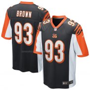 Camiseta NFL Game Cincinnati Bengals Andrew Brown Negro