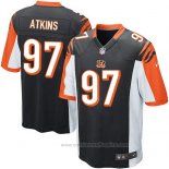 Camiseta NFL Game Cincinnati Bengals Atkins Negro