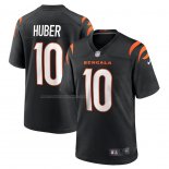 Camiseta NFL Game Cincinnati Bengals Kevin Huber 10 Negro