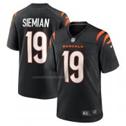 Camiseta NFL Game Cincinnati Bengals Trevor Siemian Negro